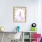 Stupell Industries Purple Princess with Pearl Border Floating Frame, design by Christine Simpson Art